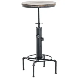 CLP Stehtisch Lumos 60 x 60 cm Antik Silber