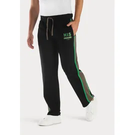 H.I.S. Sweathose Relaxhose Schwarz XL