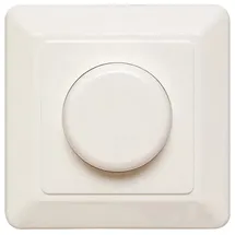 EHMANN T39.07 Unterputz Dimmer Geeignet für Leuchtmittel: LED-Lampe, Energiesparlampe, Glühlampe, Halogenlampe Weiß