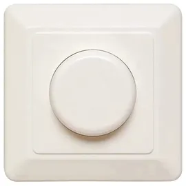EHMANN T39.07 Unterputz Dimmer Geeignet für Leuchtmittel: LED-Lampe, Energiesparlampe, Glühlampe, Halogenlampe Weiß