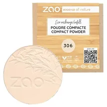 Zao Teint Mineral-PuderRefill Compact Powder 306 Porcelain 9 g
