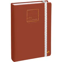Quo Vadis 3 Jahre Terrakotta: Life Journal 2020, 15x21 cm, Planner