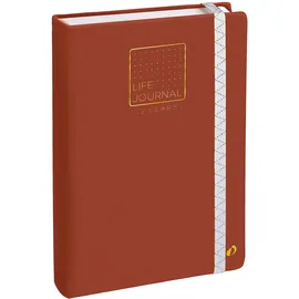 Quo Vadis 3 Jahre Terrakotta: Life Journal 2020, 15x21 cm, Planner