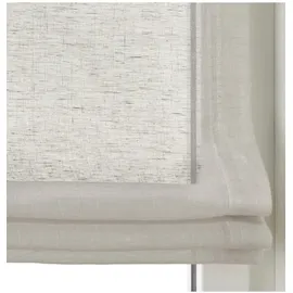 Kutti Raffrollo HEINE HOME Gr. 2, beige Taupe B:60cm H:140cm, Raffrollos