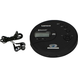 Lenco CD-300 tragbarer CD-Player schwarz
