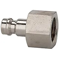Riegler Nippel für Kupplungen NW 5, Messing vernickelt, G