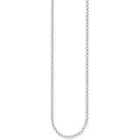 Thomas Sabo Kette ohne Anhänger X0001-001-12 Erbs-Kette Charm Club Sterling-Silber Gr. L 90 cm