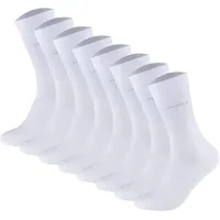 CAMANO Unisex Socken - Soft Socks, einfarbig, 8er Pack