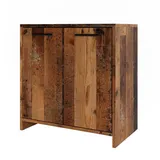 Vicco Waschbeckenunterschrank Kiko Eiche rustikal, 58 x 60 cm