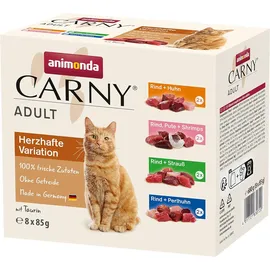 Animonda Carny Herzhafte 4 Variante 8 x 85 g