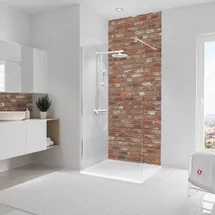 Schulte Duschrückwand Klinker 100 x 255 cm