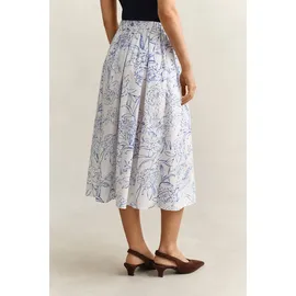 GANT Midirock Damen Floral Weiß 38