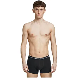 JACK & JONES Boxershorts 12 Einheiten Schwarz / Blau / Grau L