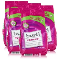 burti Compact Feinwaschmittel 1,3kg- Waschpulver (5er Pack)