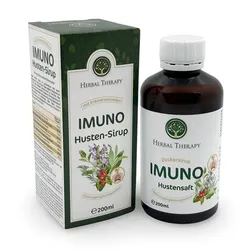 Herbal Therapy - Hustensaft für Lunge und Atemwege, Vegan 200 ml