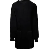 vidaXL Hoodie Decken-Hoodie Schwarz L