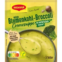 MAGGI Fertiggericht Blumenkohl-Broccoli Cremesuppe 750 ml