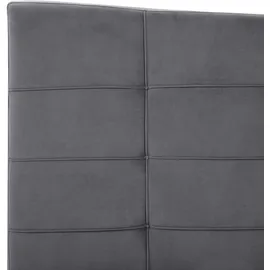 Beliani Lannion 180 x 200 cm Dunkelgrau