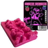 WonderWax Duftwachs WonderWax® Neon Duftriegel 6 x Duftwachs Bären (Himbeeren & Brombeeren), Duftrichtung: Himbeeren & Brombeeren