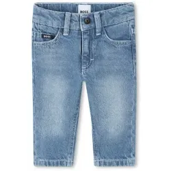 BOSS für Jungen. J52081 Jeans 5 Taschen blau (2años= 86cm), Lässig, Baumwolle, Denim, Kinderbekleidung