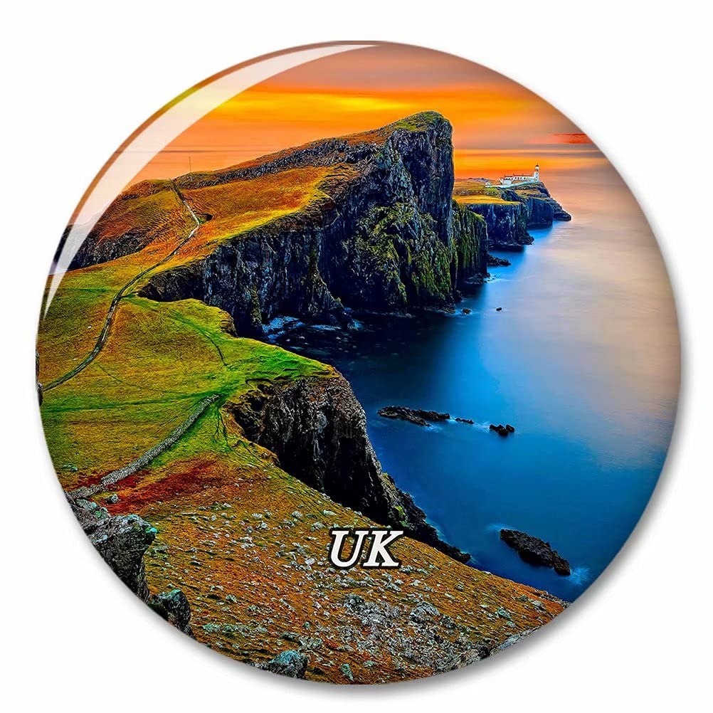 Großbritannien England Schottland Isle of Skye Kühlschrank Magnete Dekorative Magnet Flaschenöffner Tourist City Travel Souvenir Collection Geschenk Starker Kühlschrank Aufkleber