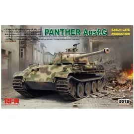 Rye Field Model RM-5018 - Panther Ausf.G Early/Late productions mehrfarbig 1:35