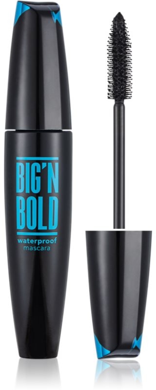 flormar Big'n Bold Waterproof wasserfeste Mascara zum Verlängern der Wimpern 15 ml