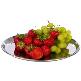 APS Tablett KAFFEEHAUS silber rund Ø 27,0 cm