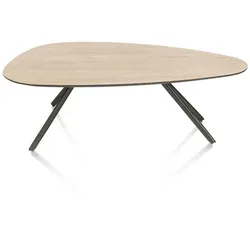 XOOON Minato Couchtisch HPL/Metall - Schwarz
