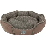Heim Hunde-und Katzenbett Slurry Braun 70 cm x 64 cm x 14 cm