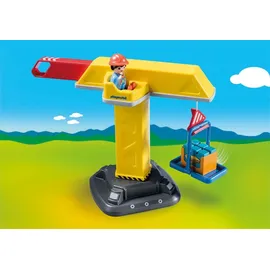 Playmobil 1.2.3 Baukran 70165