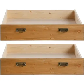 OTTO home Schublade OTTO HOME "Madrid", beige (gelaugt, geölt), Hartfaserplatte, Massivholz, Schubladen, Schublade, aus Massivholz, der Unterboden ist aus einer Hartfaserplatte