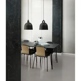 Normann Copenhagen Bell 1-flg. 35 cm glockenförmig Schwarz/Aluminium