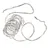 Glorex  Gmbh Glorex Bouillondraht versilbert 1, 3m 5 mm