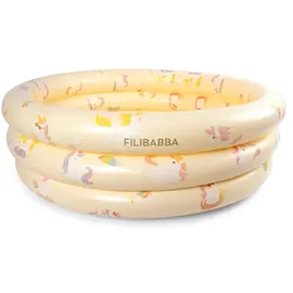 Filibabba Alfie Unicorn Shores Baby-Pool 80 x 80 x 35 cm (Multicolor)