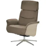 skagen studio Relaxsessel Lasse Leder 77 x 105 x 114 cm braun