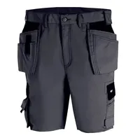 Big Arbeitsschutz Bermuda, 270g/m2, grau/schwarz