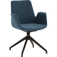 Mayer Sitzmöbel Sessel Blau-meliert, schwarz Polyester