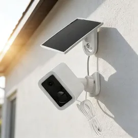 ideoon WLAN Solar Überwachungskamera 3MP Weiß