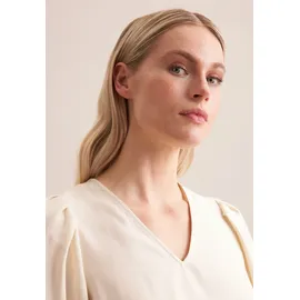 Seidensticker Tunika "Schwarze Rose", Damen, Gr. 40, beige (ecru), 49% Viskose, 38% Leinen, 13% Polyester, unifarben, Tuniken