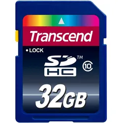 Transcend 32GB SDHC Class 10