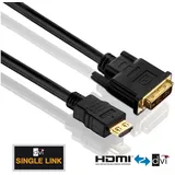 PureLink High Speed HDMI Kabel HDMI-Stecker - DVI-D Stecker 1,0 m