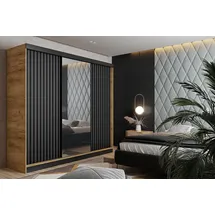 kier furniture Schiebetürenschrank Malani 200 x 205 x 59 cm Grau