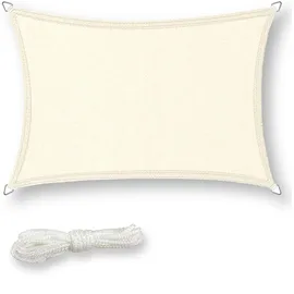 bonsport Sonnensegel Rechteck, HDPE