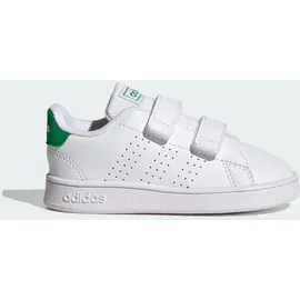adidas Advantage Lifestyle Court Two Hook-and-Loop Cloud White/Green/Core Black 21