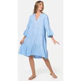 pm selected Sommerkleid Minikleid Blau Einheitsgröße