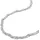 GALLAY Kette 2mm Singapurkette diamantiert Silber