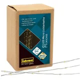 IDENA LED Lichterkette Cascade Draht 1,7 m Warmweiß