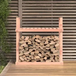 vidaXL Kaminholzregal Massivholz 110 x 35 x 108,5 cm