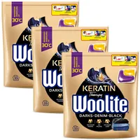 WOOLITE BLACK WASCHKAPSELN SET SCHWARZ MIT KERATIN 3X33 =99 STÜCK